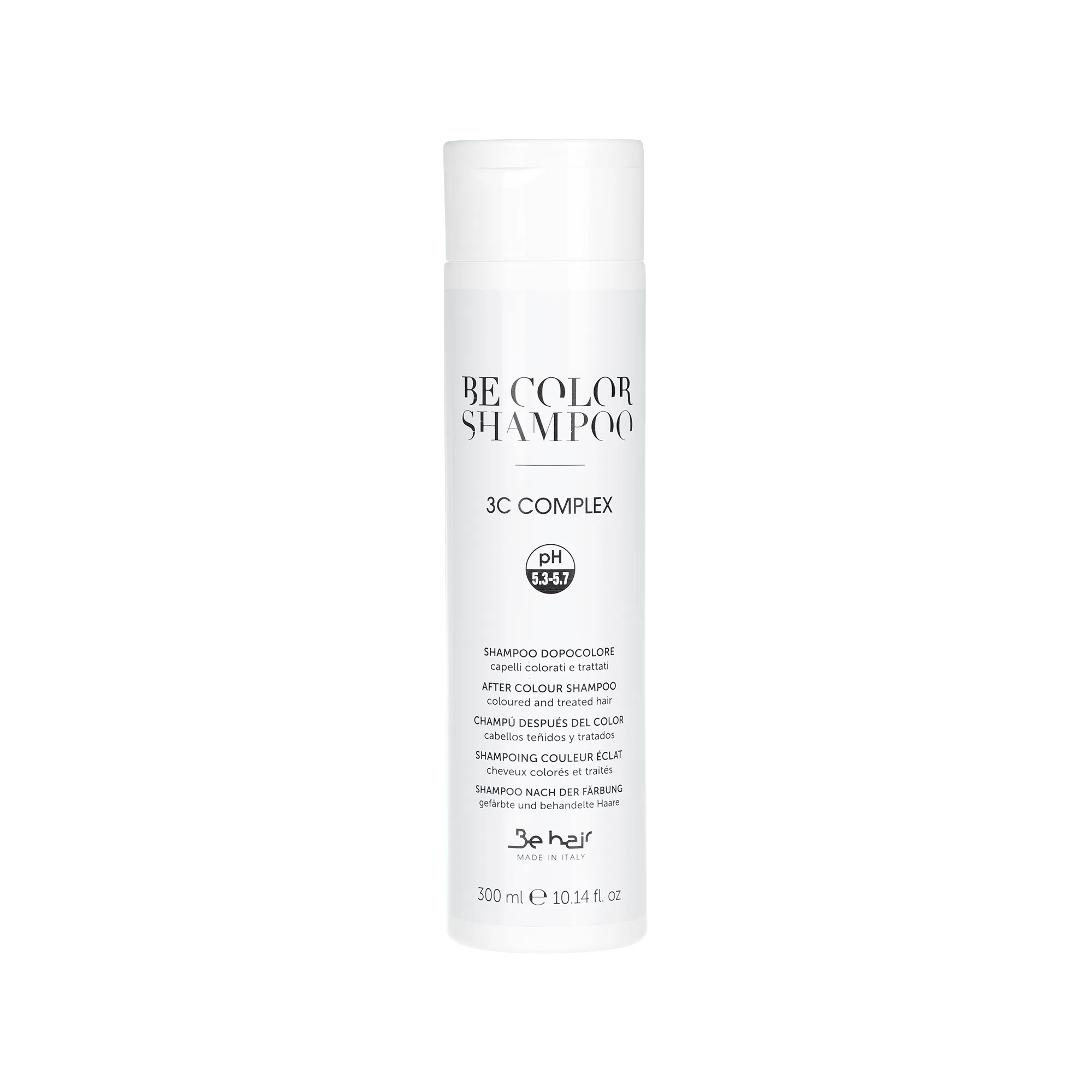 BE HAIR BE COLOR puoselėjantis šampūnas dažytiems plaukams 300 ml. - Image 1