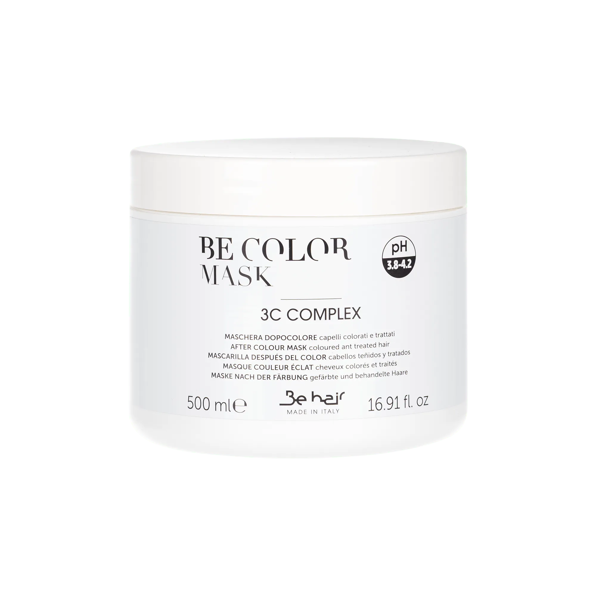 8bzfig_be_hair_be_color_after_color_mask_varvimisjargne_juuksemask_8008277312224-1.webp BE HAIR BE COLOR itin greito veikimo kaukė dažytiems, pažeistiems plaukams 500ml. / 1000ml. - Image 1
