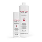 BE HAIR BE SMOOTH glotninantis šampūnas maištingiems, nepaklusniems plaukams 300ml./1000ml.