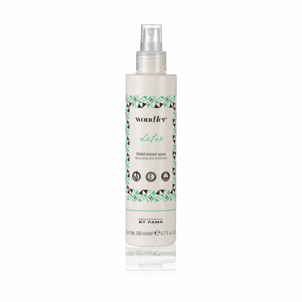 PBF WondHer DETOX SHIELD purškiklis plaukams su išliekamuoju apsauginiu barjeru 200ml.