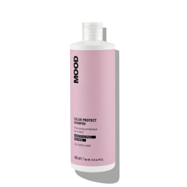 MOOD COLOR PROTECT šampūnas dažytiems, pažeistiems plaukams 400ml./1000ml.