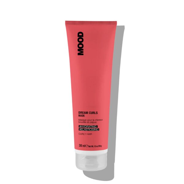 MOOD DREAM CURLS plaukų kaukė nepaklusniem, garbanotiems plaukams 290ml./1000ml.