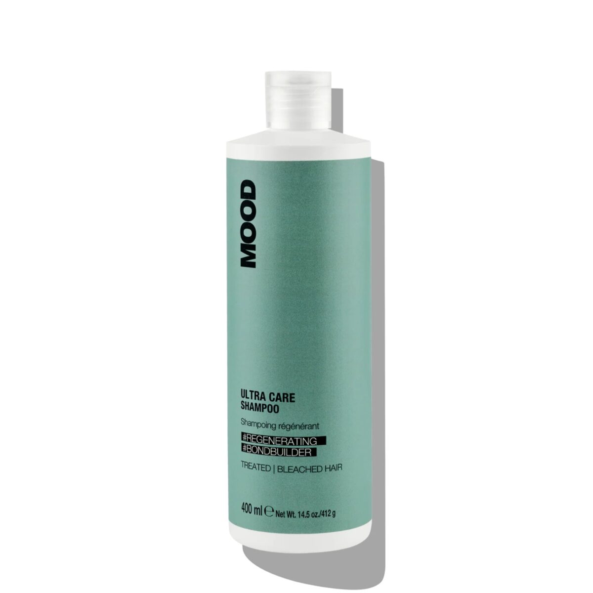 MOOD ULTRA CARE regeneruojantis šampūnas dažytiems, šviesintiems, pažeistiems plaukams 400ml./1000ml. - Image 1