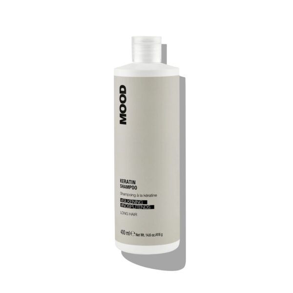 MOOD KERATIN LONG HAIR glotninantis šampūnas, praturtintas keratinu 400ml./1000ml.