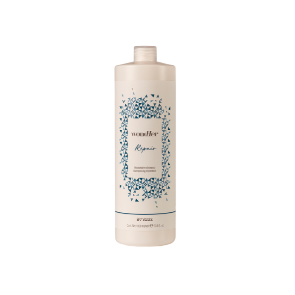PBF WondHer REPAIR šampūnas su keratinu pažeistiems plaukams 1000 ml.