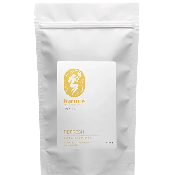 HARMOS SPA COSMETICS REFRESH vonios druska 1kg.