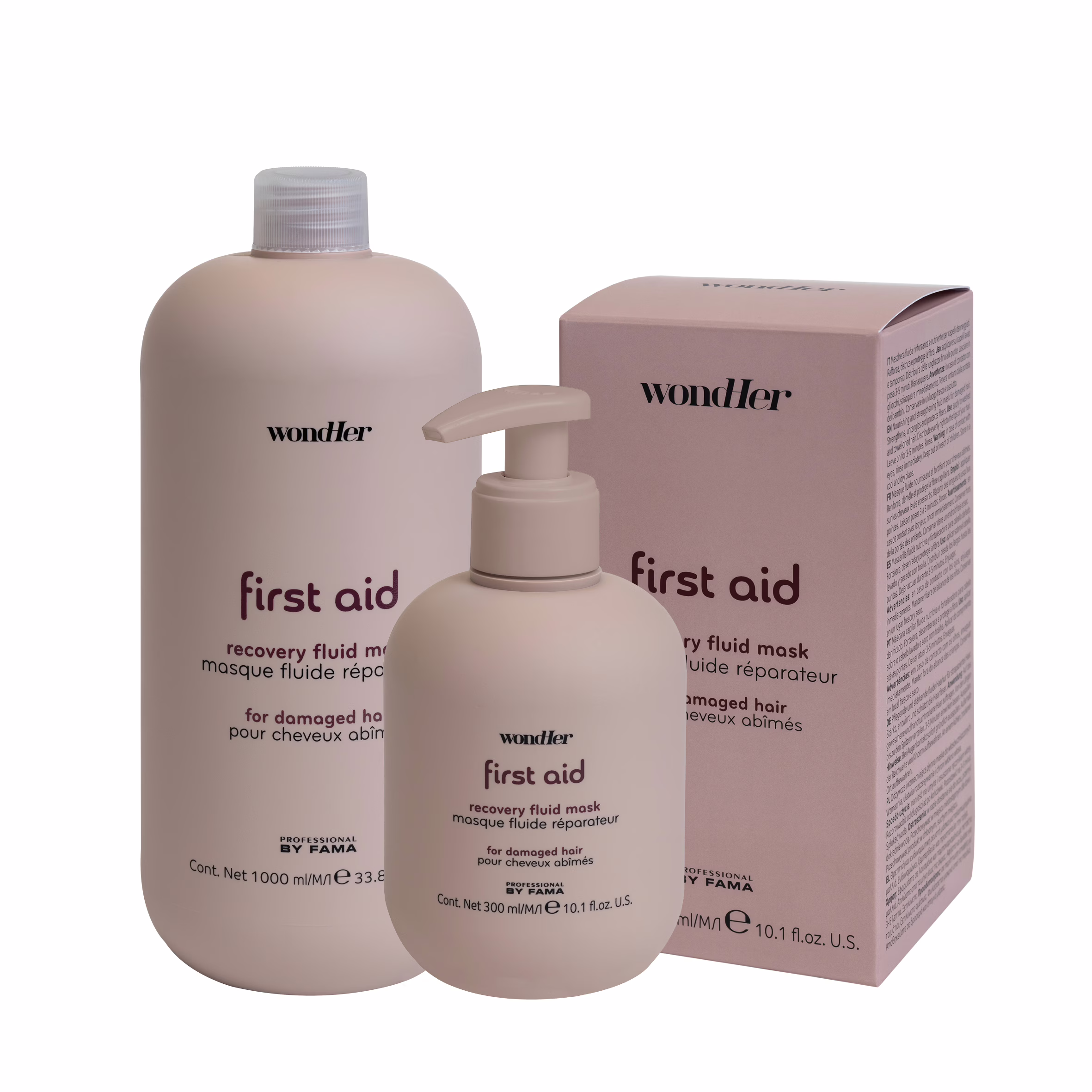 PBF WondHer FIRST AID RECOVERY kaukė Originali PBF WondHer FIRST AID RECOVERY kaukė pakuotė